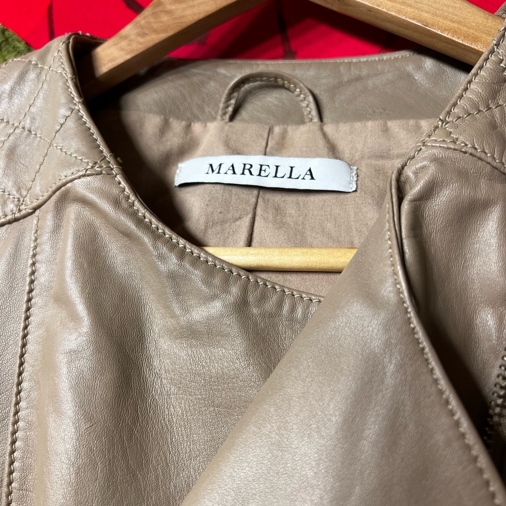 Marrella Italian leather jacket